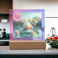 Celebrate the Arrival With 'It's a Girl' Light-Up Acrylic Keepsake