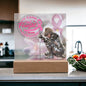 It Came, We Fought, I Won! Warrior's Embrace: Defenders of Hope Acrylic Square Plaque (3)