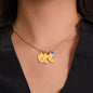 NICU Nurse Thank You Gift Custom Baby Feet Necklace with Birthstone.