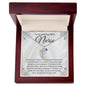 NICU Nurse Thank You Gift Custom Baby Feet Necklace with Birthstone.