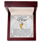 NICU Nurse Thank You Gift Custom Baby Feet Necklace with Birthstone.