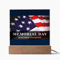 MEMORIAL DAY REMEMBER AND HONOR Acrylic Plaque
