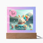 Celebrate the Arrival With 'It's a Girl' Light-Up Acrylic Keepsake