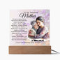 To My Beautiful Mother Acrylic Plaque B-6 Acrylic Plaque