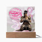 It Came, We Fought, I Won! Warrior's Embrace: Defenders of Hope Acrylic Square Plaque (4)