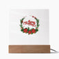 Merry Christmas Acrylic Plaque for a Magical Season