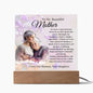 To My Beautiful Mother Acrylic Plaque B-5 Acrylic Plaque
