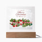 A Merry Christmas Acrylic Keepsake to Cherish