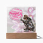 It Came, We Fought, I Won! Warrior's Embrace: Defenders of Hope Acrylic Square Plaque (3)