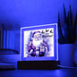Brighten Your Holidays with our Light-Up Acrylic Santa!