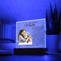 To My Beautiful Mother Acrylic Plaque B-3 Acrylic Plaque