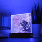 It Came, We Fought, I Won! Warrior's Embrace: Defenders of Hope Acrylic Square Plaque (3)