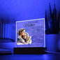 To My Beautiful Mother Acrylic Plaque B-1 Acrylic Plaque
