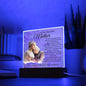 To My Beautiful Mother Acrylic Plaque B-5 Acrylic Plaque