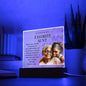 Favorite Aunt Birthday Acrylic Plaque