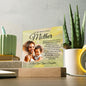 To My Beautiful Mother Acrylic Plaque A-6