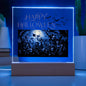Spooky Skeleton Acrylic Lights Up Your Halloween Night!