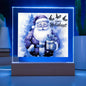 Brighten Your Holidays with our Light-Up Acrylic Santa!
