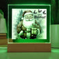 Brighten Your Holidays with our Light-Up Acrylic Santa!