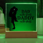 DAD in the Streets Acrylic Square Plaque