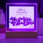 A Merry Christmas Acrylic Keepsake to Cherish
