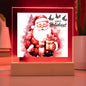 Brighten Your Holidays with our Light-Up Acrylic Santa!