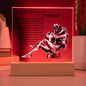 Tribute to My Beloved Soulmate' Acrylic Lamp Plaque