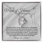To My Maid of Honor/ To My Dear Closest Friend Forever Love Necklace