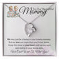 To Our Beautiful Mommy- Heart Necklace (Twins)