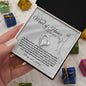 To My Maid of Honor/ To My Dear Closest Friend Forever Love Necklace