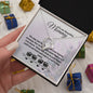 Twin Note Forever Love Necklace To Mom