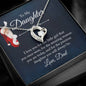 To My Daughter Forever Love Necklace