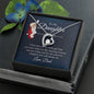 To My Daughter Forever Love Necklace