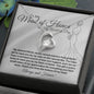 To My Maid of Honor/ To My Dear Closest Friend Forever Love Necklace