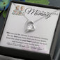 To Our Beautiful Mommy- Heart Necklace (Twins)