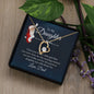 To My Daughter Forever Love Necklace