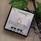 To our Beautiful Mommy - Heart Necklace (Twins)