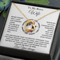 Everlasting Hope: Breast Cancer Awareness Forever Love Necklace (Wife)