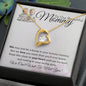 To Our Beautiful Mommy- Heart Necklace (Twins)