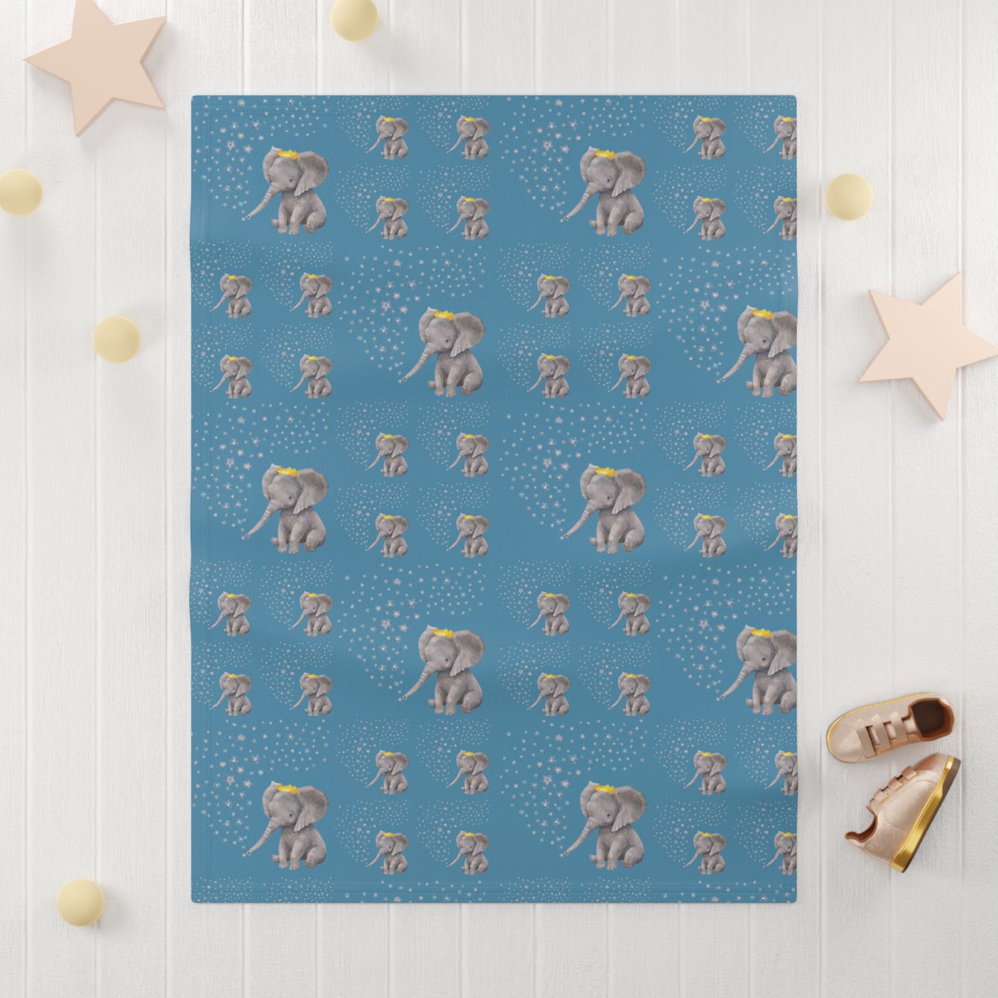 Baby El Soft Fleece Baby Blanket