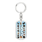 Proud Pet Parent Graphic Dog Tag Keychain