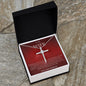 To My Wife Cross Necklace