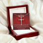 To My Wife Cross Necklace