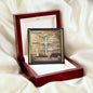 To Mom from Daughter. (You may gift this cross necklace to your loved ones whenever you'd like.)