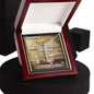 To Mom from Daughter. (You may gift this cross necklace to your loved ones whenever you'd like.)