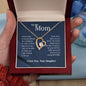50% Off! HURRY! (Almost Sold Out) Mom Forever Love Necklace From-Daughter