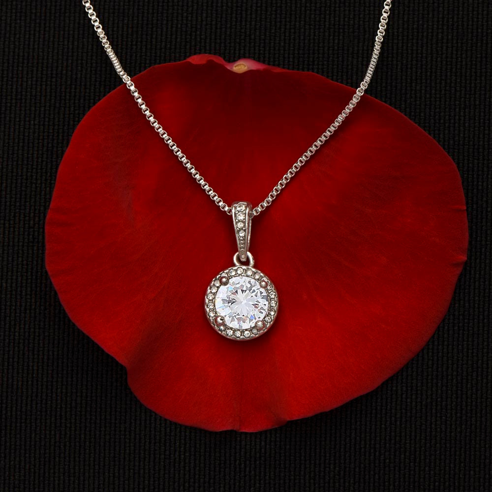 My Beautiful Bride May Our Love Springs Eternal Hope Necklace