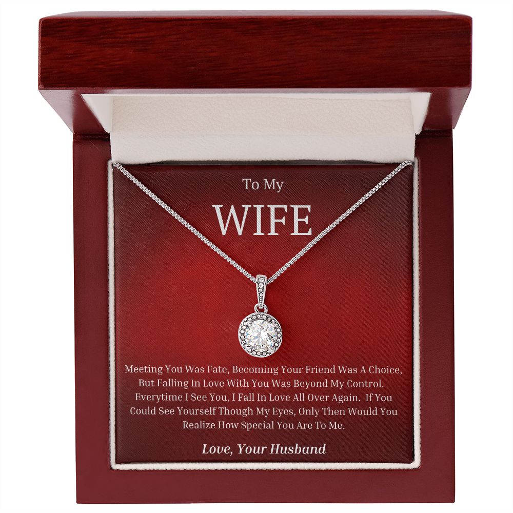 To My Wife Eternal Hope Necklace