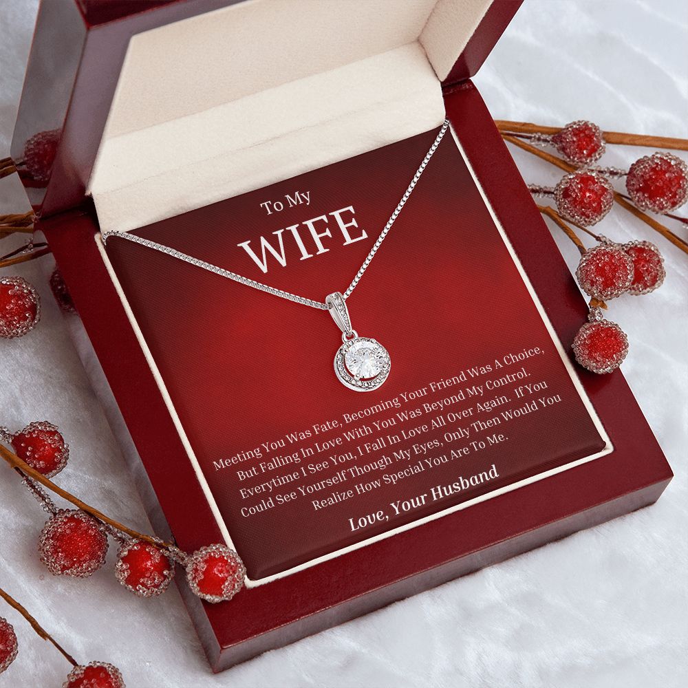 To My Wife Eternal Hope Necklace