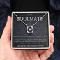 To My Soulmate Lucky In Love Necklace